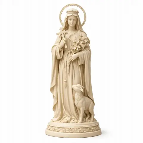 Saint Agnes of Assisi - Devotional Statue - STL 3D Print