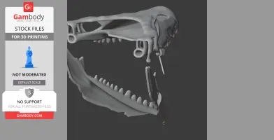 Arenysaurus Skull - Skull Replica STL