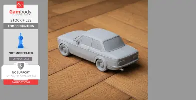 BMW Turbo - Scale Vehicle STL