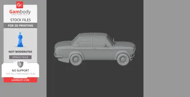 BMW Turbo - Scale Vehicle STL
