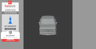BMW Turbo - Scale Vehicle STL