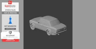 BMW Turbo - Scale Vehicle STL