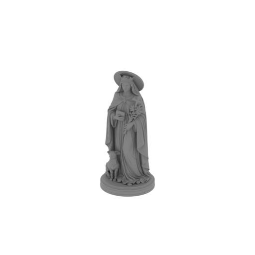 Saint Agnes of Bohemia - Devotional Statue.stl