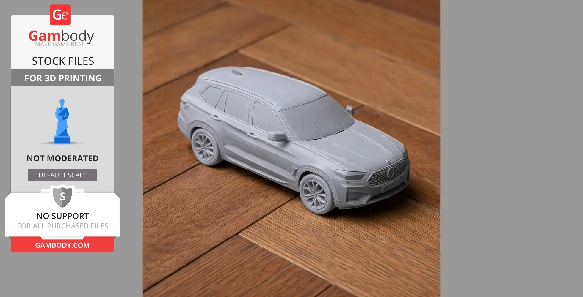 BMW X3 - Scale Vehicle STL