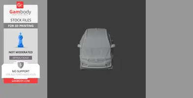 BMW X3 - Scale Vehicle STL
