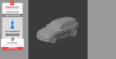 BMW X3 - Scale Vehicle STL