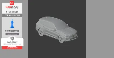 BMW X3 - Scale Vehicle STL