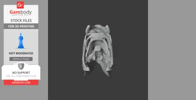Aristosaurus Skull - Skull Replica STL