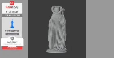 Saint Agnes of Montepulciano - Devotional - STL 3D Print