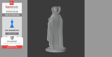 Saint Agnes of Montepulciano - Devotional - STL 3D Print