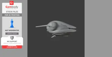 American woodcock - Prehistoric Animal STL