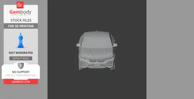 BMW X4 - Scale Vehicle STL