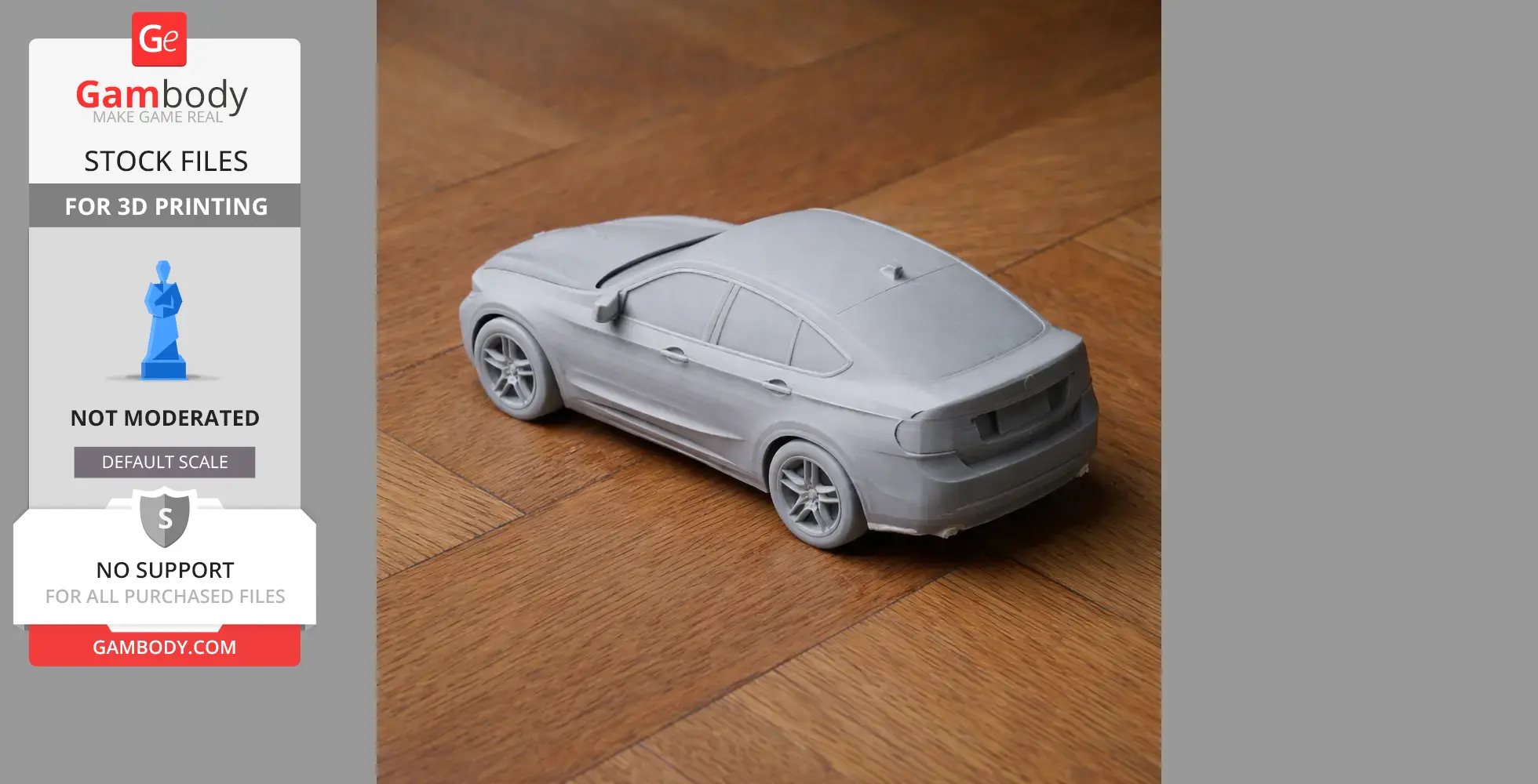 BMW X4 - Scale Vehicle STL