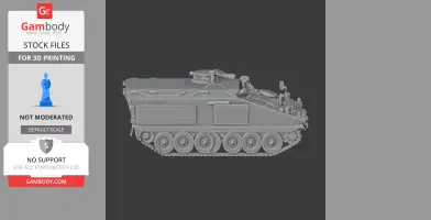 Alvis Stormer - Tank Model STL
