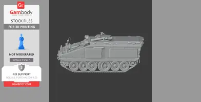 Alvis Stormer - Tank Model STL