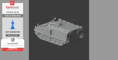 Alvis Stormer - Tank Model STL