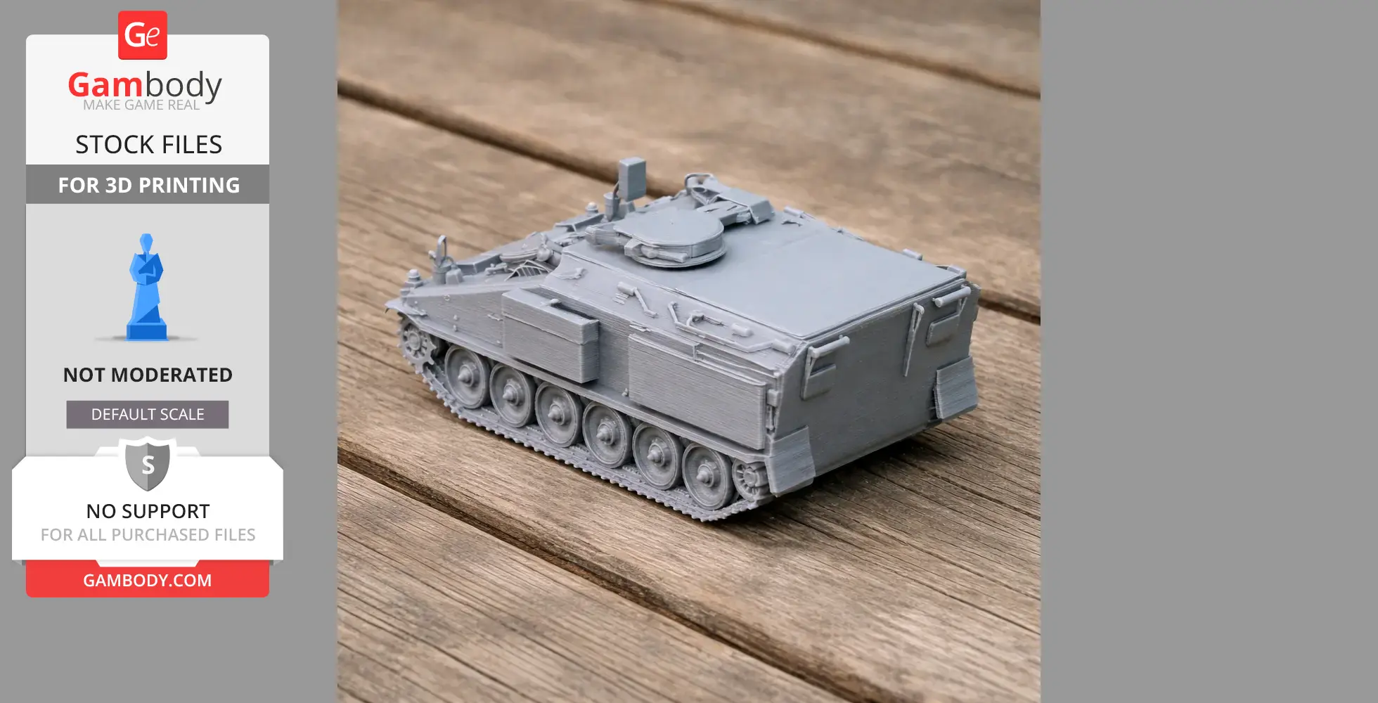 Alvis Stormer - Tank Model STL