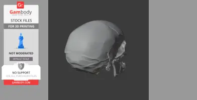 Aristosuchus Skull - Skull Replica STL