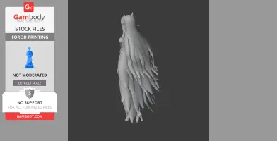 Columbina - Genshin Impact Figurine - Character Figure STL