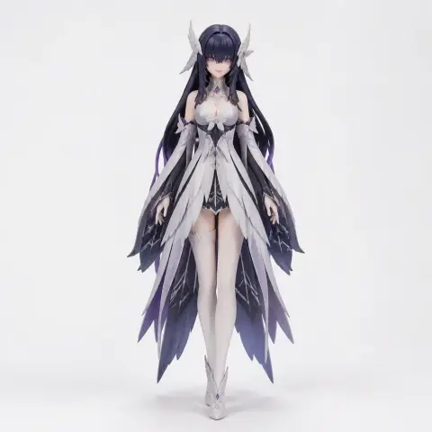 Columbina - Genshin Impact Figurine - Character Figure STL