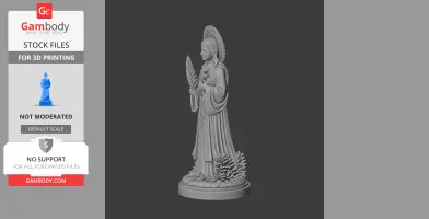 Saint Agnes Tsao Kou Ying - Devotional Statue - STL 3D Print