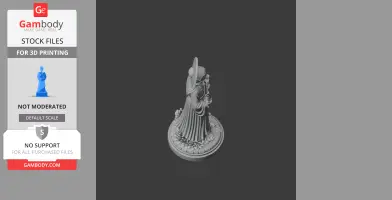 Saint Agnes Tsao Kou Ying - Devotional Statue - STL 3D Print