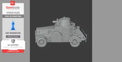 American LaFrance TK-6 - Tank Model STL
