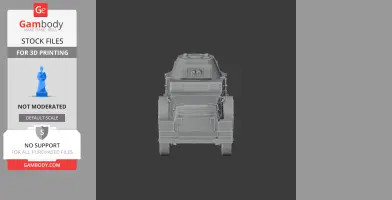 American LaFrance TK-6 - Tank Model STL