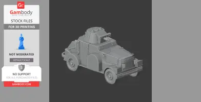 American LaFrance TK-6 - Tank Model STL
