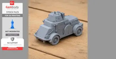 American LaFrance TK-6 - Tank Model STL
