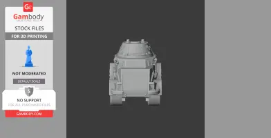 American LaFrance TK-6 - Tank Model STL