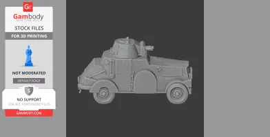 American LaFrance TK-6 - Tank Model STL