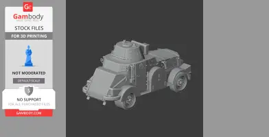 American LaFrance TK-6 - Tank Model STL