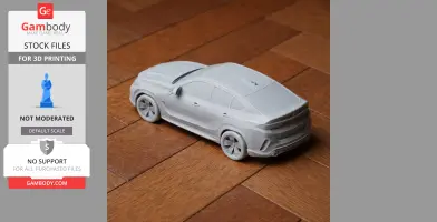 BMW X6 - Scale Vehicle STL