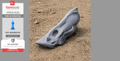 Astrodon Skull - Skull Replica STL