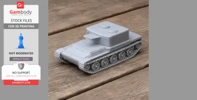 AMX-10P - Tank Model STL