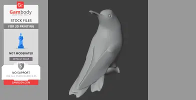 Amethyst-throated sunangel - Prehistoric Animal STL