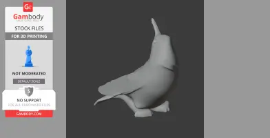 Amethyst-throated sunangel - Prehistoric Animal STL