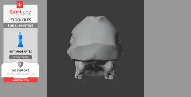 Astrodonius Skull - Skull Replica STL