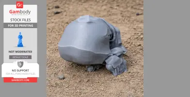 Astrodonius Skull - Skull Replica STL