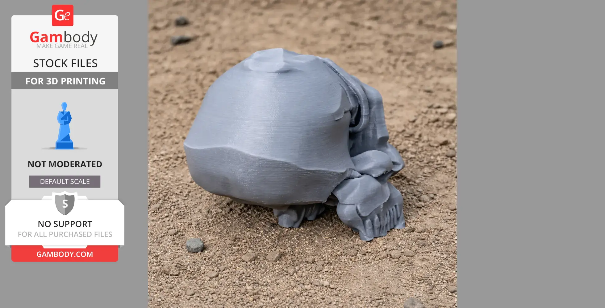 Astrodonius Skull - Skull Replica STL