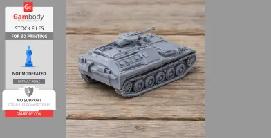 AMX-VCI - Tank Model STL