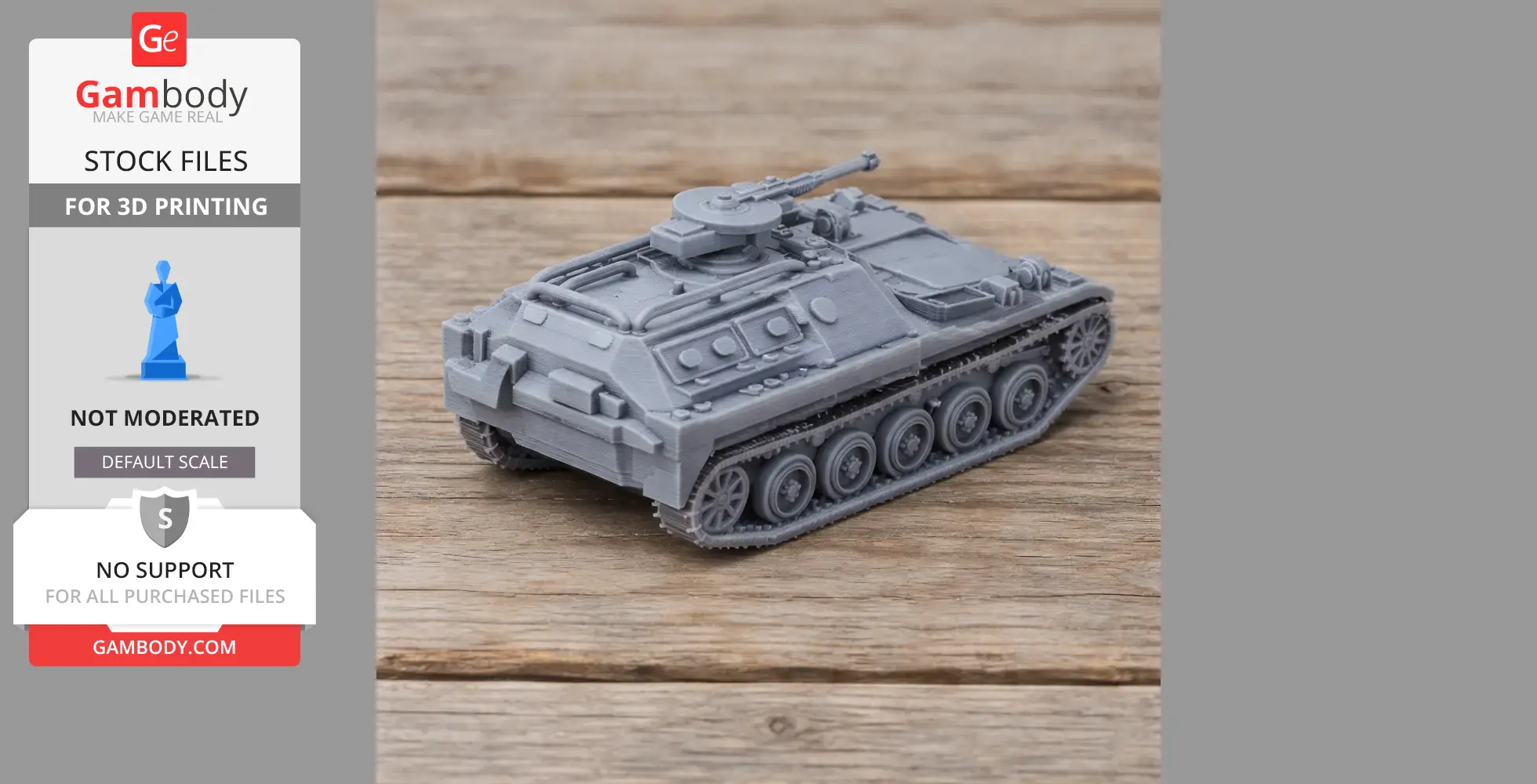 AMX-VCI - Tank Model STL