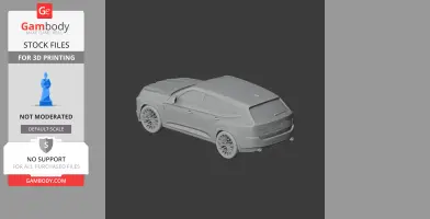 BMW XM - Scale Vehicle STL