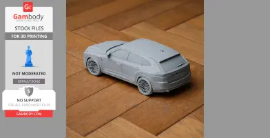 BMW XM - Scale Vehicle STL