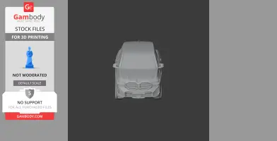 BMW XM - Scale Vehicle STL