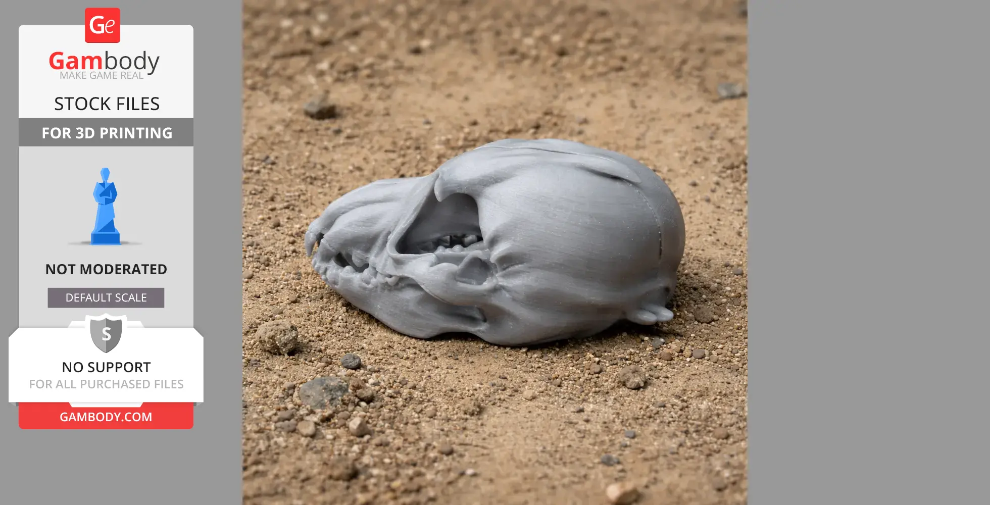 Athenar Skull - Skull Replica STL