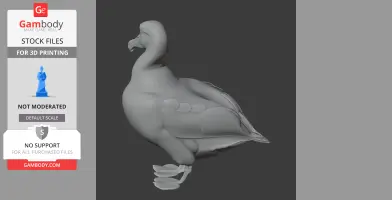 Amsterdam albatross - Prehistoric Animal STL