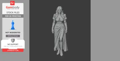 Concetta Caciotta - Vampire Survivors - Character Figure STL
