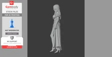 Concetta Caciotta - Vampire Survivors - Character Figure STL